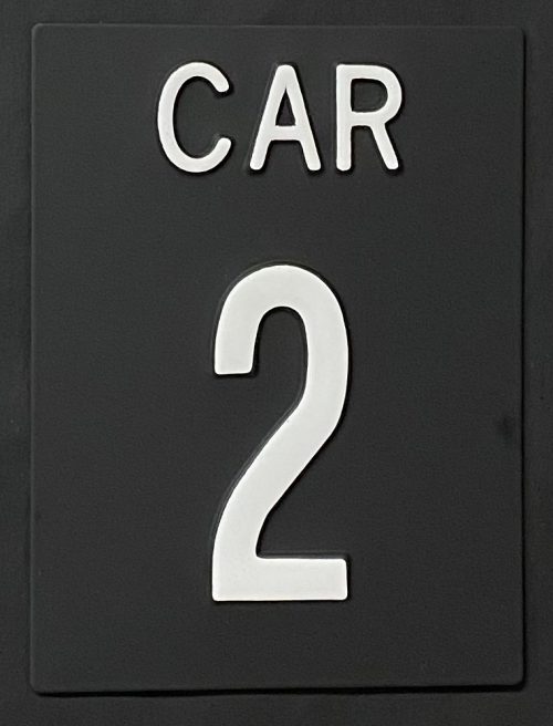 Photo of EJCAR ID Plate